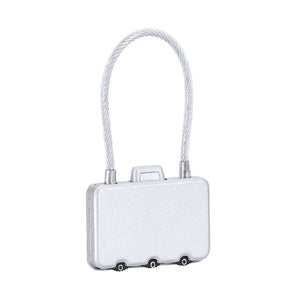 Lucchetto Konix color argento - personalizzabile con logo