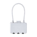 Lucchetto Konix color argento - personalizzabile con logo