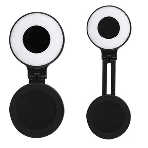 Luce ad Anello Cenob nero - personalizzabile con logo