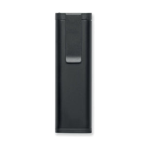 Luce COB con set di cacciaviti Nero - personalizzabile con logo