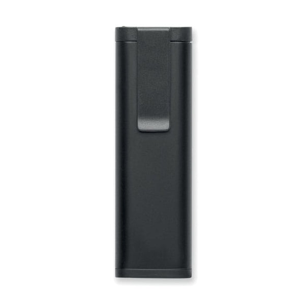 Luce COB con set di cacciaviti Nero - personalizzabile con logo