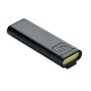 Luce COB con set di cacciaviti Nero - personalizzabile con logo