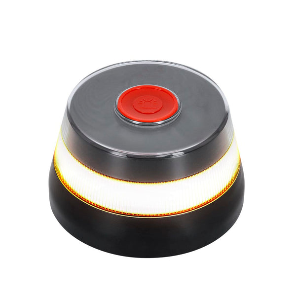 Luce d'Emergenza V16 Geolocalizzata Pylon nero - personalizzabile con logo