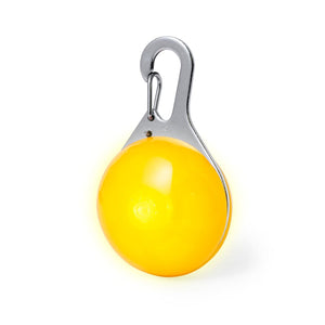 Luce di Sicurezza per Animali Kirix giallo - personalizzabile con logo