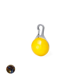 Luce di Sicurezza per Animali Kirix giallo - personalizzabile con logo