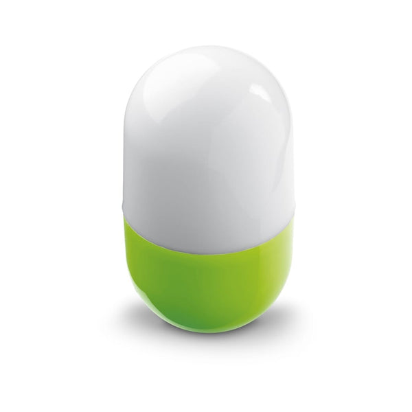 Luce Wobbly verde - personalizzabile con logo