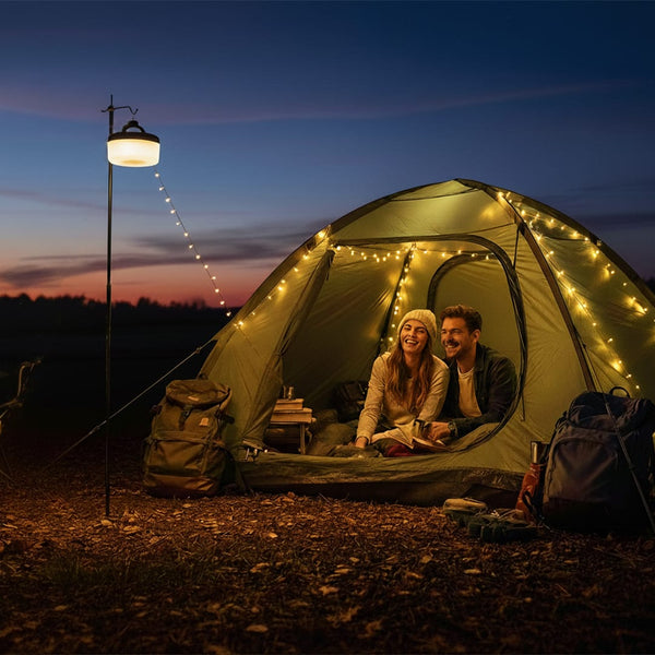 Luci Led Lukkas bianco - personalizzabile con logo