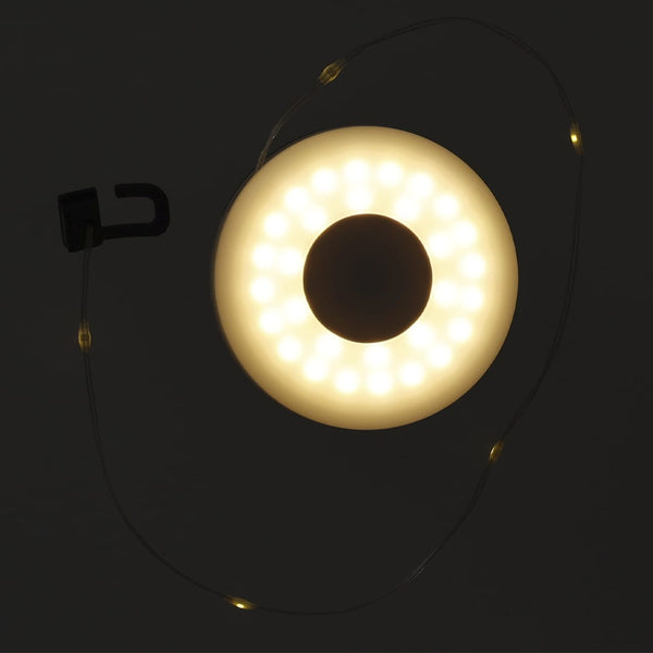 Luci Led Lukkas bianco - personalizzabile con logo