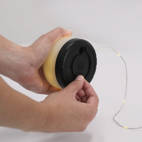 Luci Led Lukkas bianco - personalizzabile con logo