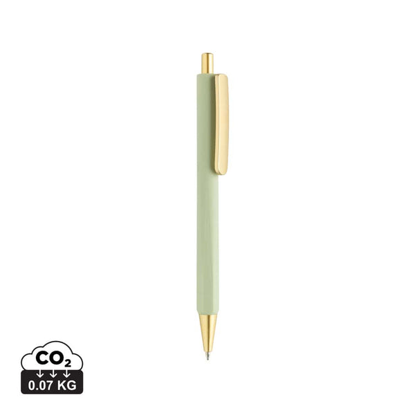 Lussuosa penna a tre lati EDGE RCS verde - personalizzabile con logo