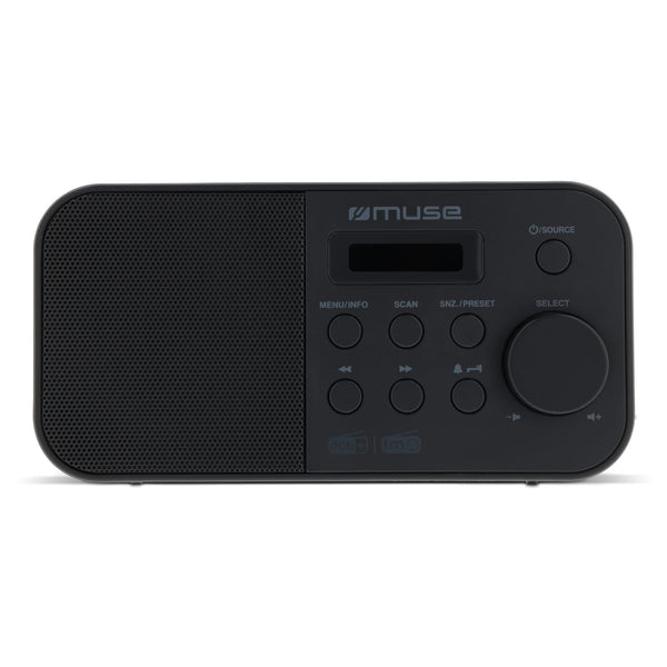 M-109 DB | Muse Portable Radio FM/DAB+ Grigio - personalizzabile con logo