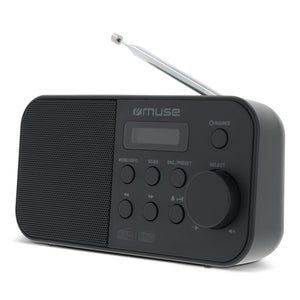 M-109 DB | Muse Portable Radio FM/DAB+ Grigio - personalizzabile con logo