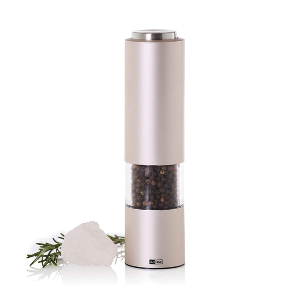 Macina sale o pepe elettrico AdHoc eMill.3 grigio - personalizzabile con logo