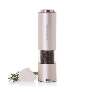 Macina sale o pepe elettrico AdHoc eMill.3 grigio - personalizzabile con logo