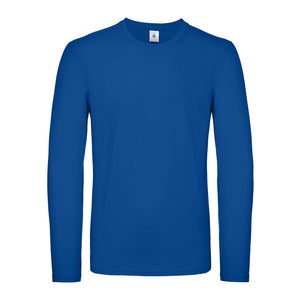 Maglietta maniche lunghe 150 royal / S - personalizzabile con logo