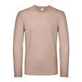 Maglietta maniche lunghe E150 rosa / S - personalizzabile con logo