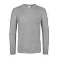 Maglietta maniche lunghe E150 sport grey / S - personalizzabile con logo
