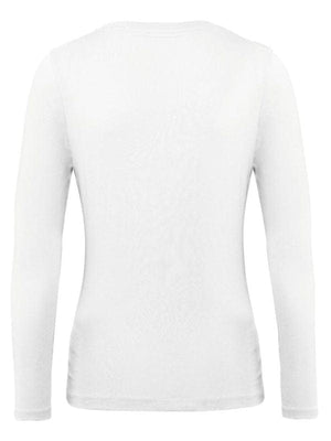 Maglietta maniche lunghe Organica donna - personalizzabile con logo