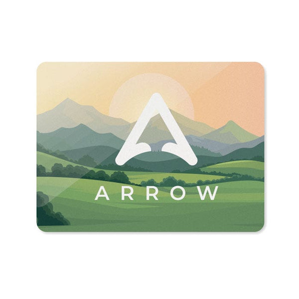 Magnete rettangolare in PVC Bianco - personalizzabile con logo