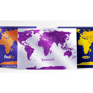 Mappe personalizzate grattabili - personalizzabile con logo