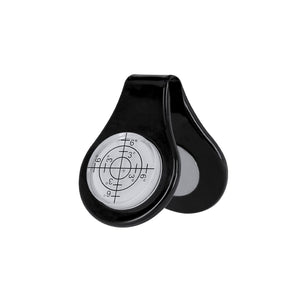 Marcatore da Golf con Livellatore Yonzor nero - personalizzabile con logo