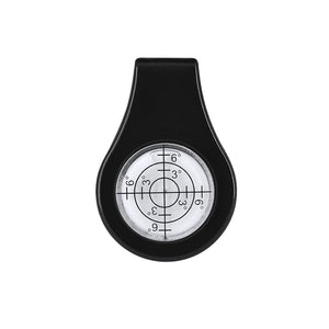 Marcatore da Golf con Livellatore Yonzor nero - personalizzabile con logo