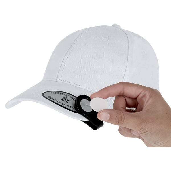 Marcatore da Golf con Livellatore Yonzor nero - personalizzabile con logo