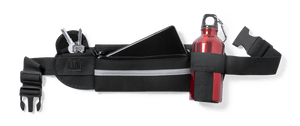 Marsupio Basset nero - personalizzabile con logo