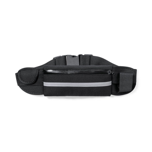 Marsupio Basset nero - personalizzabile con logo