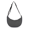 Marsupio Borsa a tracolla a mezza luna in R-PET Grigio - personalizzabile con logo