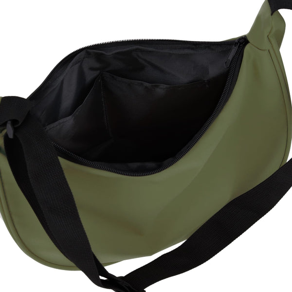 Marsupio Borsa a tracolla a mezza luna in R-PET - personalizzabile con logo