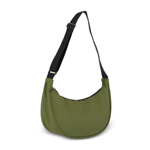 Marsupio Borsa a tracolla a mezza luna in R-PET - personalizzabile con logo