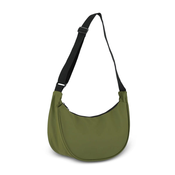 Marsupio Borsa a tracolla a mezza luna in R-PET - personalizzabile con logo