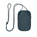 Marsupio da viaggio RPET Blu - personalizzabile con logo