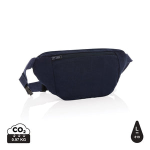 Marsupio Impact AWARE™ in tela da 285 gm2 non tinto blu navy - personalizzabile con logo