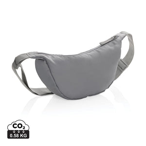 Marsupio Monospalla Crescent Aware™ grigio - personalizzabile con logo