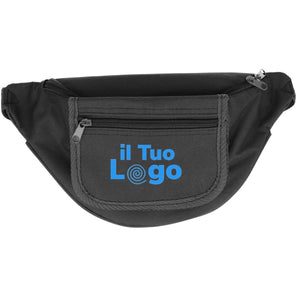 TopTie Marsupio Unisex Personalizzato Con Portaborraccia E Stampa – Perfetto Per Corsa, Palestra E Viaggi