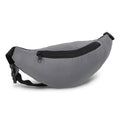 Marsupio riflettente Zola Grigio - personalizzabile con logo