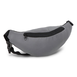 Marsupio riflettente Zola Grigio - personalizzabile con logo
