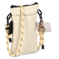 Marsupio tascabile Everyday Essentials con cinturino in paracord Beige - personalizzabile con logo