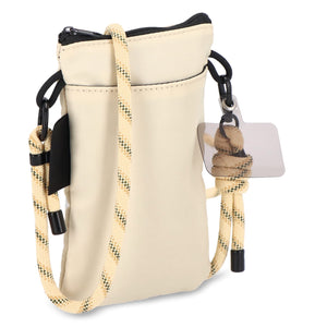 Marsupio tascabile Everyday Essentials con cinturino in paracord Beige - personalizzabile con logo