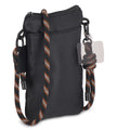 Marsupio tascabile Everyday Essentials con cinturino in paracord Nero - personalizzabile con logo