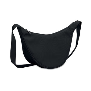 Marsupio Tracolla in oxford 400D Nero - personalizzabile con logo
