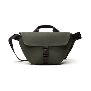 Marsupio Tracolla VINGA Baltimore RCS verde - personalizzabile con logo