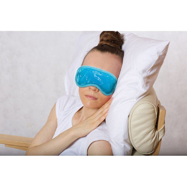 Maschera rinfrescante per occhi blu - personalizzabile con logo