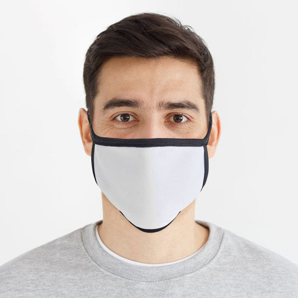 Maschera sublimazione L-XL Nero - personalizzabile con logo
