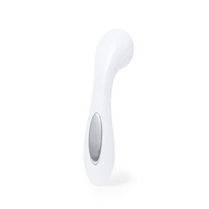Massaggiante Viso Lisey bianco - personalizzabile con logo