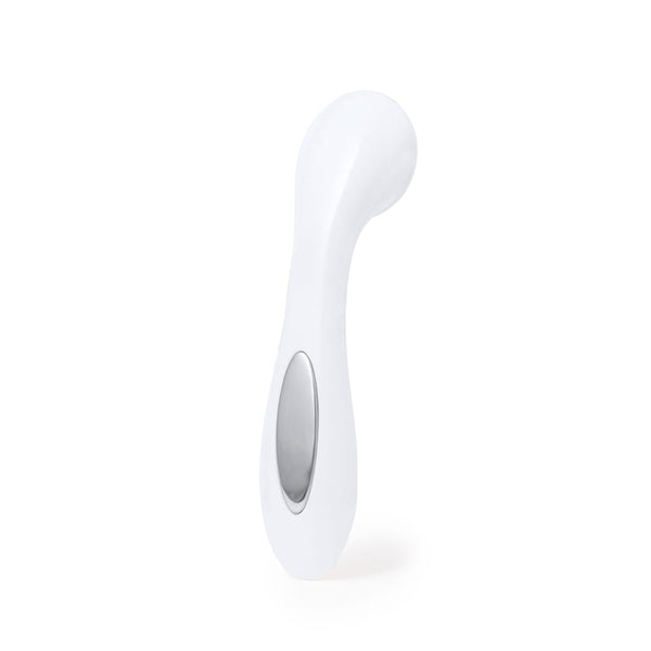 Massaggiante Viso Lisey bianco - personalizzabile con logo