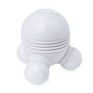 Massaggiatore Latval bianco - personalizzabile con logo