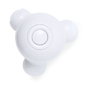 Massaggiatore Latval bianco - personalizzabile con logo